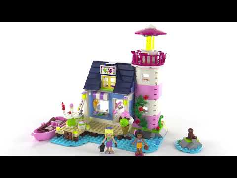 🔄 LEGO Friends Heartlake Lighthouse review! set 41094 re upload