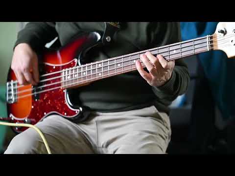 walking bass with fender precision and pure vintage 63 pickups