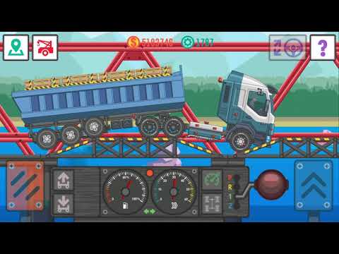 I PLAY THE GAME BEST TRUCKER LITE I TRANSFER THE MASS TO THE CAR FACTORY