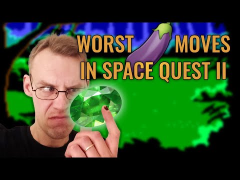 The Worst 🍆 Moves of Space Quest II