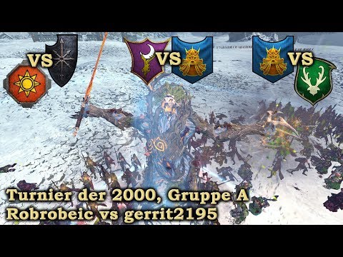 Robrobeic vs gerrit2195 - Gruppe A Total War: Warhammer 2 Deutsch