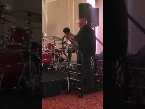 Mekhi Boone (15) on drums