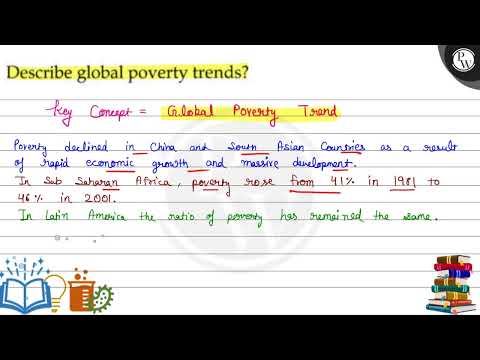 Describe global poverty trends?
