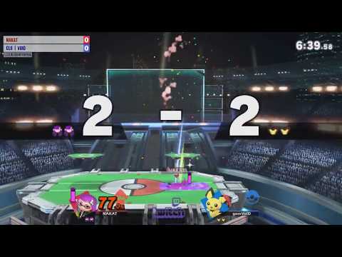 NAKAT (Ness/Inkling) vs Void (Pichu) - Sky's Smash Ultimate Invitational