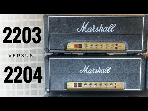 Marshall 2203 vs 2204