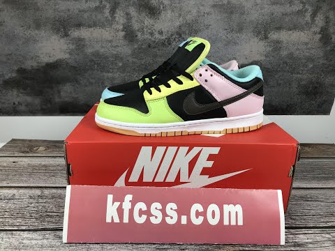 Unboxing Nike Dunk Low SE  DH0952-001 kfcss dot com