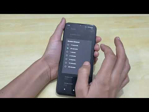 Motorola One Macro Screen Timeout Setting | How to Change Screen Timeout in Motorola One Macro