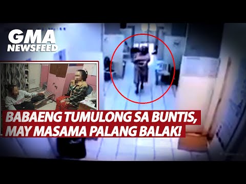 Babaeng tumulong sa buntis, may masama palang balak! GMA News Feed