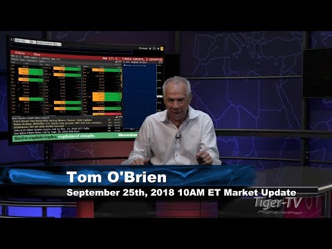 September 25th 10AM ET Market Update with Tom O'Brien on TFNN