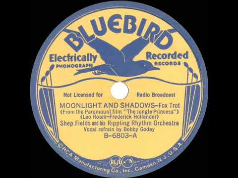 1937 HITS ARCHIVE: Moonlight And Shadows - Shep Fields (Bob Goday, vocal)