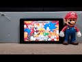 Mario Reacts To Super Mario And Shadow Vs Sonic Tails And Luigi Animation Finale Multiverse Wars