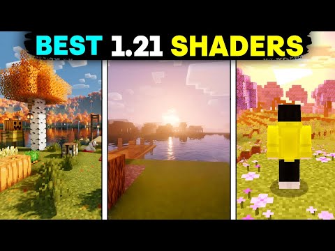 Top 3 shaders for mcpe ( 1.21+) | Best shaders for minecraft pocket edition 😍