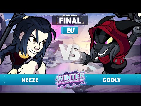 Neeze vs. Godly - Elimination Final - EU - Brawlhalla Winter Championship 2023