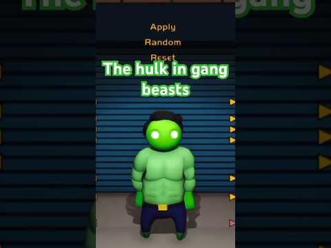 💪 hulk in gang beasts? 💪 #gangbeasts #fyp #trending #shorts #gaming #tutorial