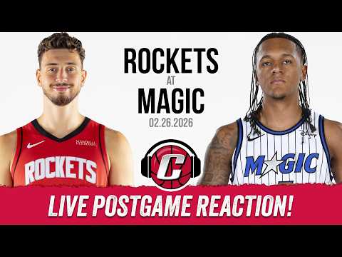 Houston Rockets vs Orlando Magic Postgame | Kevin Durant Amen Thompson Reed Sheppard