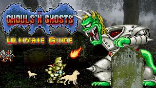 #GhoulsNGhosts Ghouls 'N Ghosts ULTIMATE GUIDE -ALL Stages, ALL Bosses, ALL Secrets, TWO FULL LOOPS