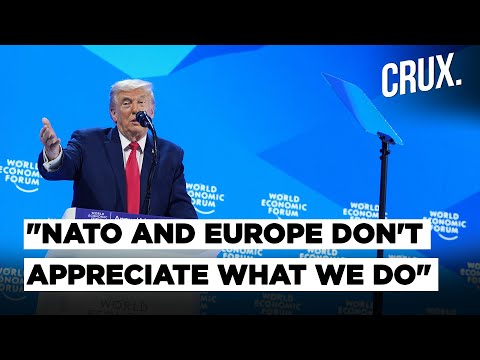 Trump Davos Speech | US President Blasts NATO And Europe Amid Standoff Over Acquiring Greenland