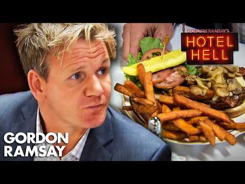 Gordon Is Served A RAW Burger! | Hotel Hell | Gordon Ramsay