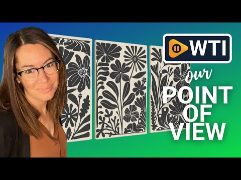 SVRXART Black Beige Abstract Floral - WTI product video review