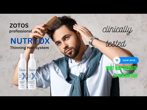 nutri-ox shampoo and conditioner set for normal hair.