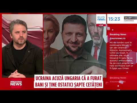 Ucraina acuză Ungaria că a furat bani și ține ostatici șapte cetățeni