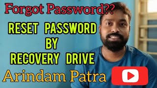 Reset Computer & Laptop (Forgot) Password By Recovery Drive  ||Windows 10  || Bypass Password Easily