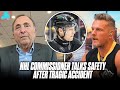 NHL Commissioner Gary Bettman S Thoughts On Protection After Adam Johnson Incident Pat McAfee