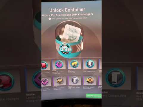 LUCKY!! ESL ONE COLOGNE 2014 CAPSULE OPENING! #Shorts