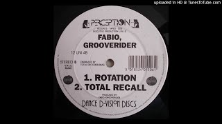 Fabio Grooverider - Rotation