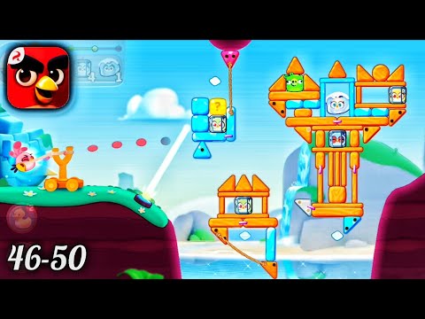Angry Birds Journey - Ancient Ruins Level 46-50 | Angry Birds Journey Chapter 1 Gameplay
