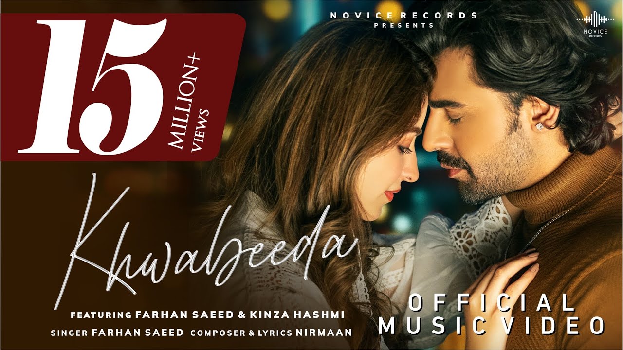 Khwabeeda Lyrics | Farhan Saeed, Kinza Hashmi
