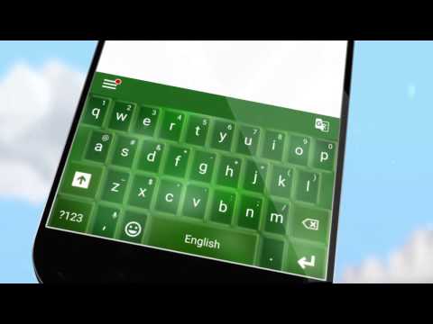 Green Keyboard Theme Video