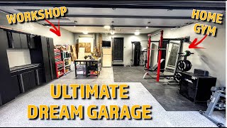 Ultimate Dream Garage Makeover DIY | Part 2 | Home Gym and Workshop