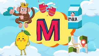 Words That Start With M | Words That Start With Letter M for Toddlers | Kids Vocabulary