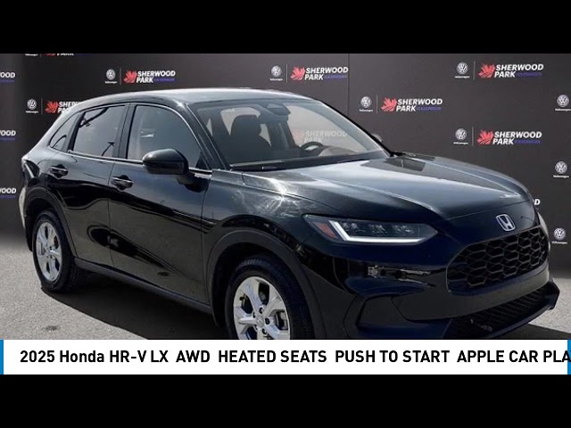 2025 Honda HR-V LX | AWD | HEATED SEATS | PUSH TO START | in Cars & Trucks in Strathcona County