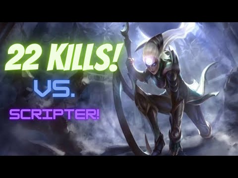 HOW TO CARRY AS DIANA MID! Played vs Scripting Jinx! Ulting recalls! 22 Kills!