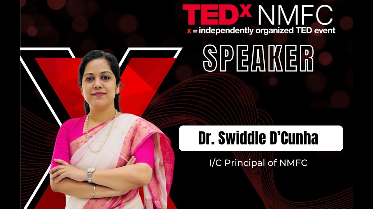 Public Speaking Confidence Isn’t Natural. It’s Built. | Dr. Swiddle D'Cunha | TEDxNMFC