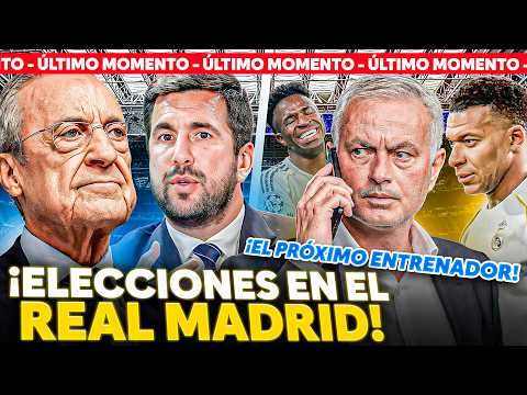 🚨💣 ¡ELECCIONES EN EL REAL MADRID! ¿QUIÉN ES ENRIQUE RIQUELME? + MOURINHO HABLÓ CON VINI Y MBAPPÉ 🔥