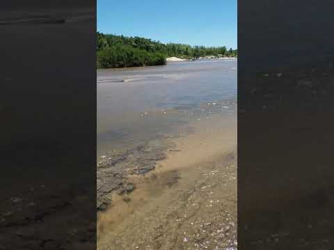 El río negro en cerro largo