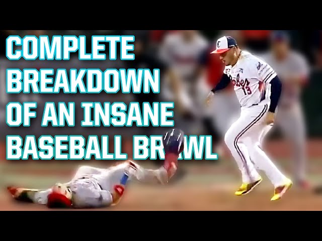 Batter gets clotheslined after hitting his third homer, a breakdown