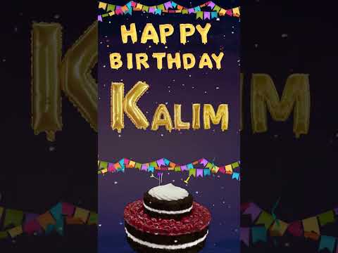 Happy birthday Kalim!