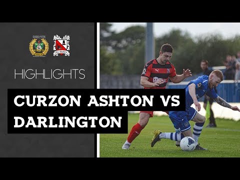 Curzon Ashton 3-1 Darlington - Vanarama National League North - 2019/20