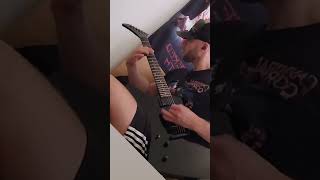 CANNIBAL CORPSE - As Deep As The Knife Will Go (cover)#shorts #guitar #guitarcover #metal #metalhead