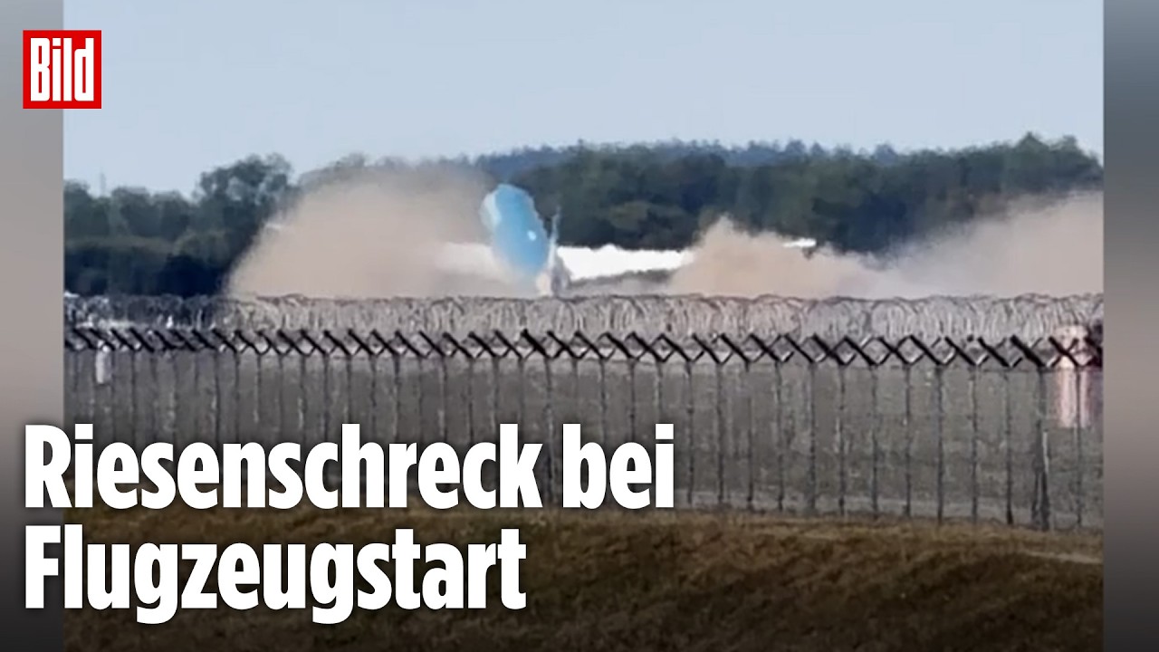 MÜNCHEN: Vietnam Airlines-Flieger schrammt am Pistenende vorbei