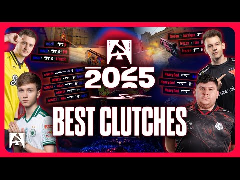 BEST CLUTCHES of BLAST Premier Counter-Strike 2025