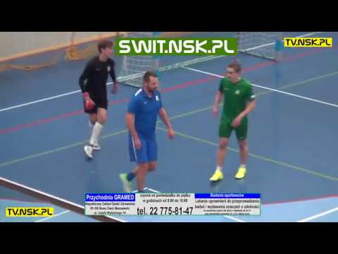 tv.nsk.pl 2020-01-10 MKS Świt vs Akademia MKS Świt 4:2 (2:2) Turniej Charytatywny Nowy Dwór Maz.