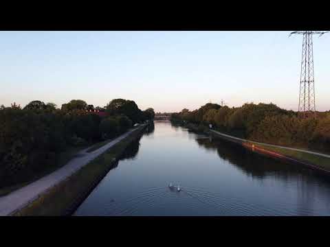Überflug über den Datteln-Hamm-Kanal - Lünen