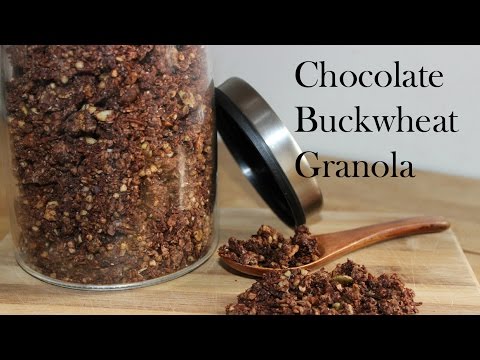 Chocolate Buckwheat Granola