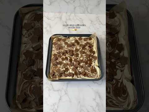 Would you try these Magic Stars Millionaire Cookie Bars?✨🤩 #magicstar #cookiebars #caramel #shorts