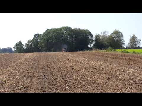 Fiatagri 90-90 DT mit 3m Poettinger Grubber (turbosound)